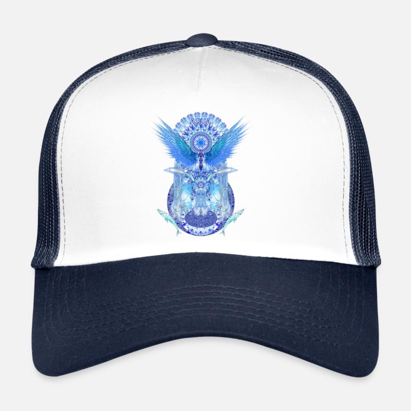 Aqua 2023 05 Aqua Ruka - Trucker Cap - white/navy