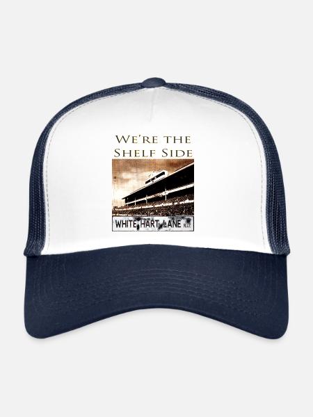 We're the Shelf Side - Trucker Cap - white/navy - Front