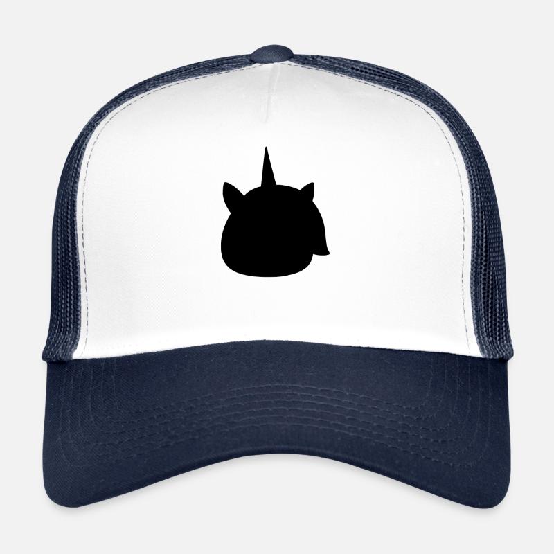 Einhorn Einhornkopf Regenbogen Minimalistisch Trucker Cap