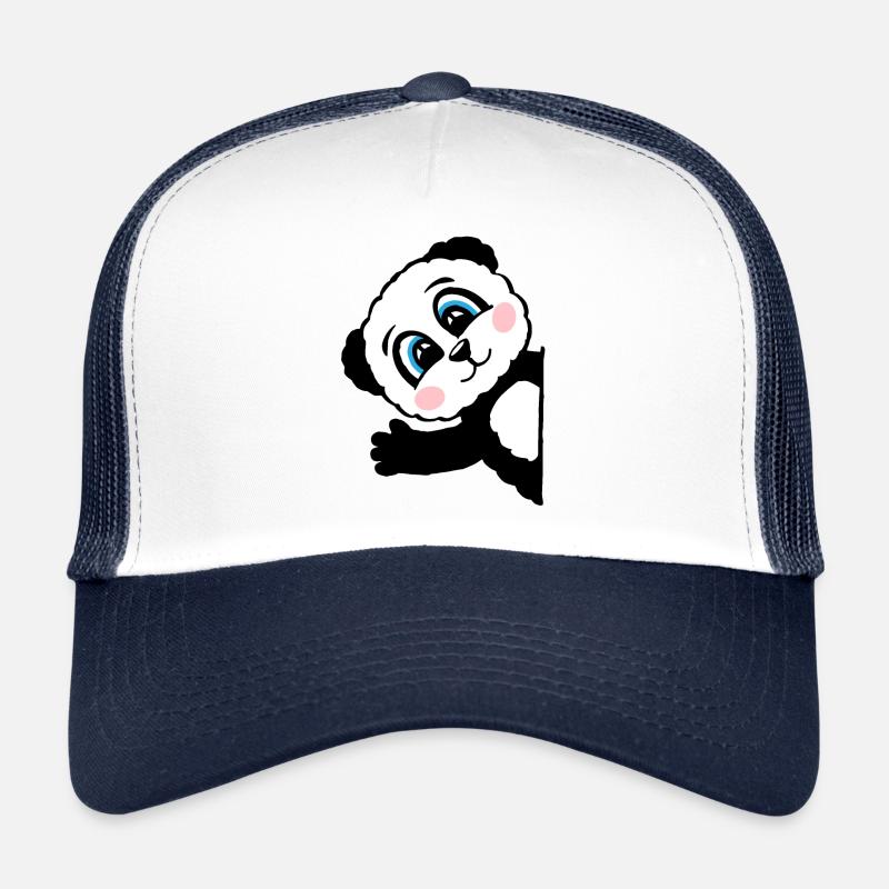 Panda Panda Bear Gift Ladies Men Children Trucker Cap