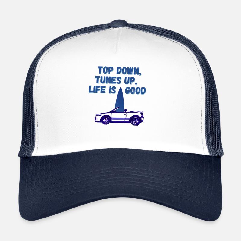Drôle de dicton Cabriolet Driver Cabriolet Cabriolet Anglais Cabriolet Casquette trucker 