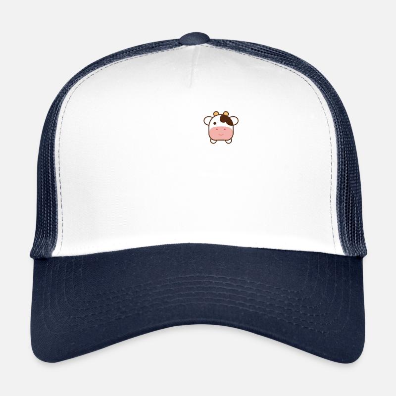 Süße Kawaii Kuh Pocket Design Trucker Cap