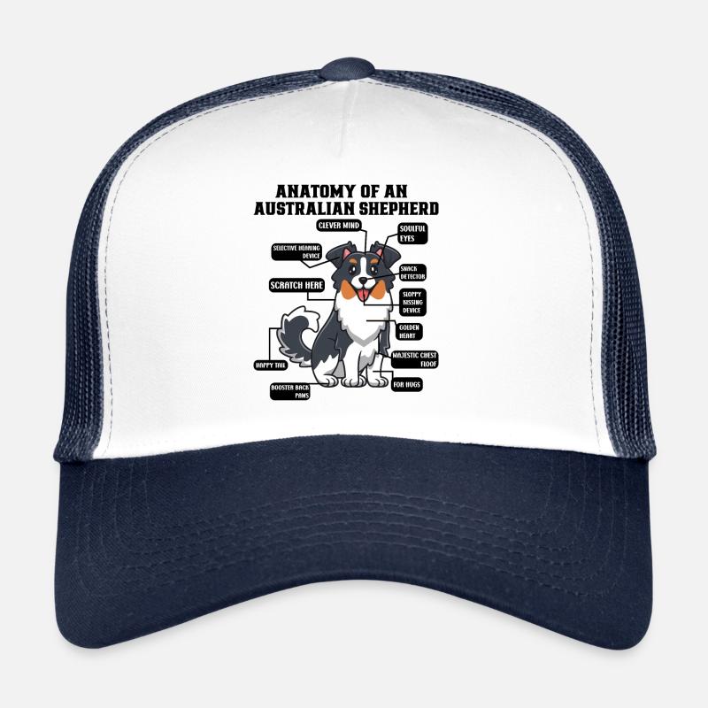 Australischer Schäferhund Aussie Dad Aussie Mom Trucker Cap