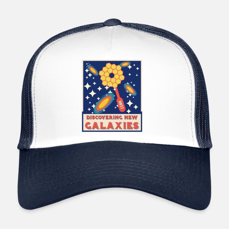 Neue Galaxien entdecken Trucker Cap