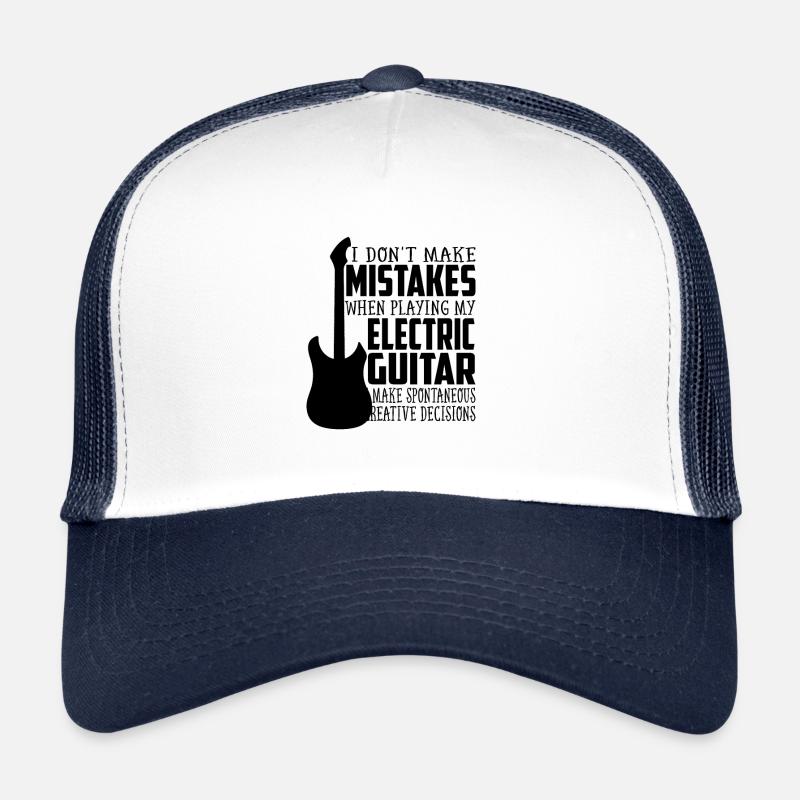 Vater mit E-Gitarre Trucker Cap