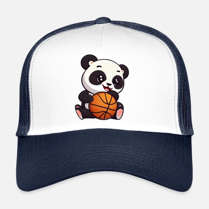 Panda sur skateboard Casquette trucker 