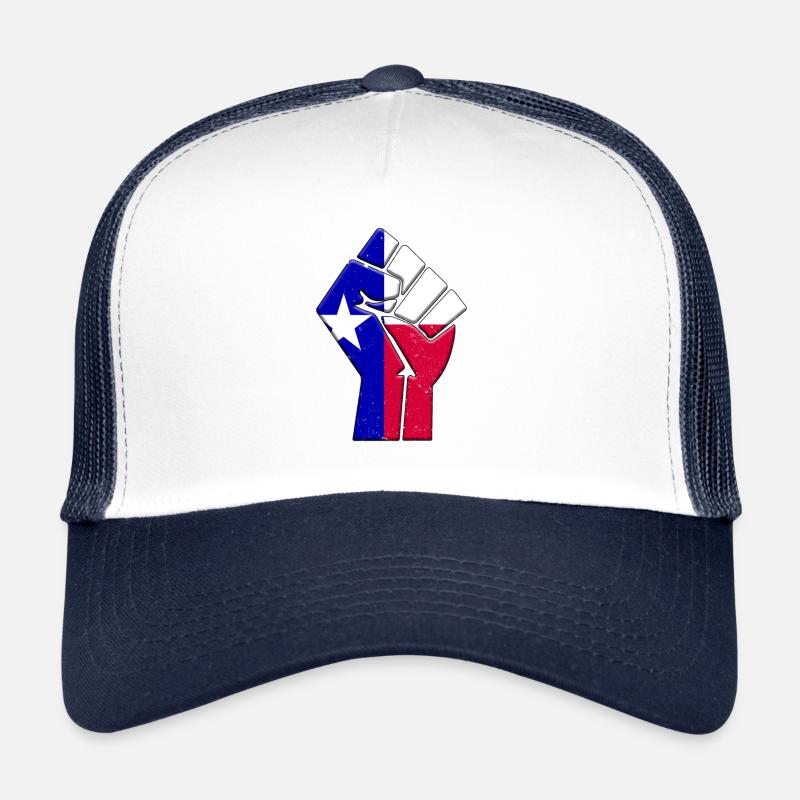 État du Texas Flag Pride Native Home Family Casquette trucker 