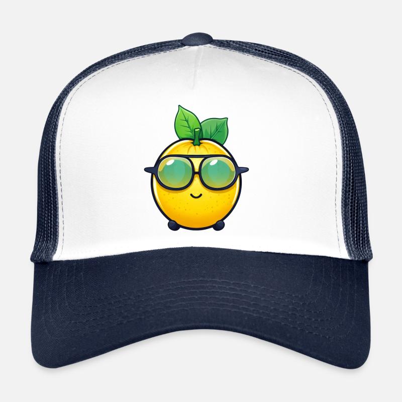 Cool Lemon - Refreshing Lemonade Design Trucker Cap