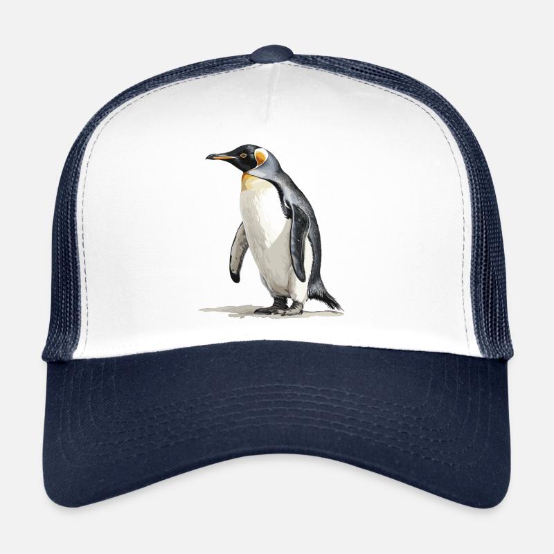 der König der Pinguine Trucker Cap