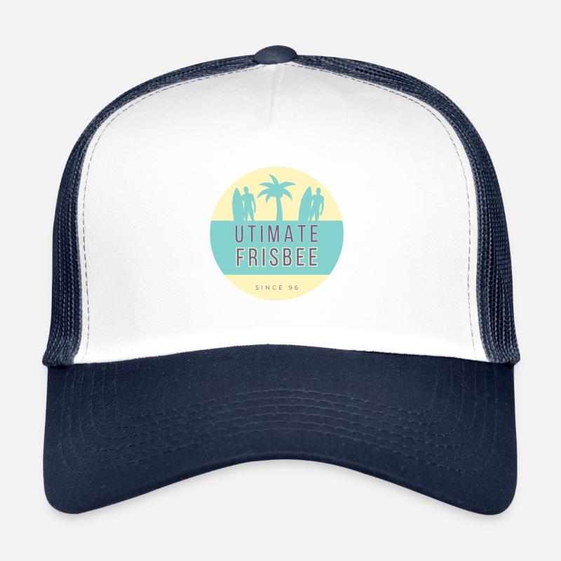 Ulti Beach 14 - Trucker Cap - white/navy