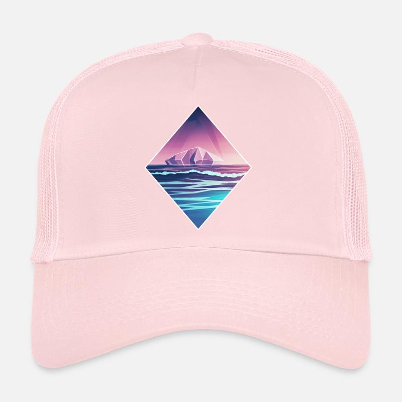 Ocean Vaporwave Casquette trucker 