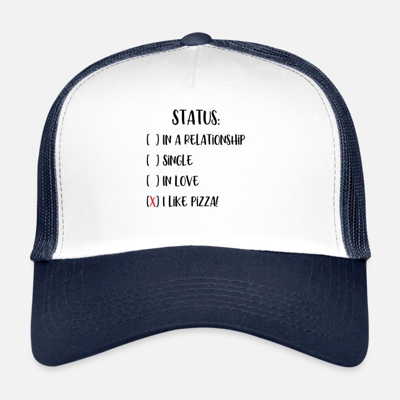 Pizza Status Trucker Cap