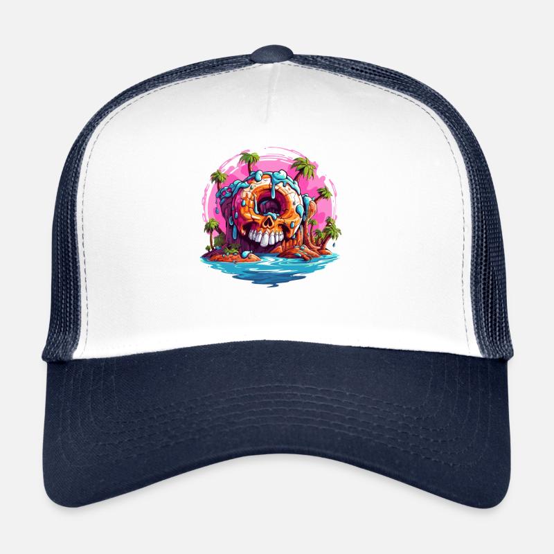 Monster Island Donut Trucker Cap