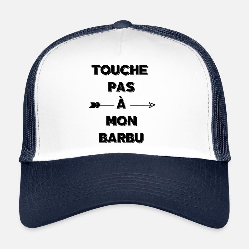Touche pas à mon barbu Casquette trucker 