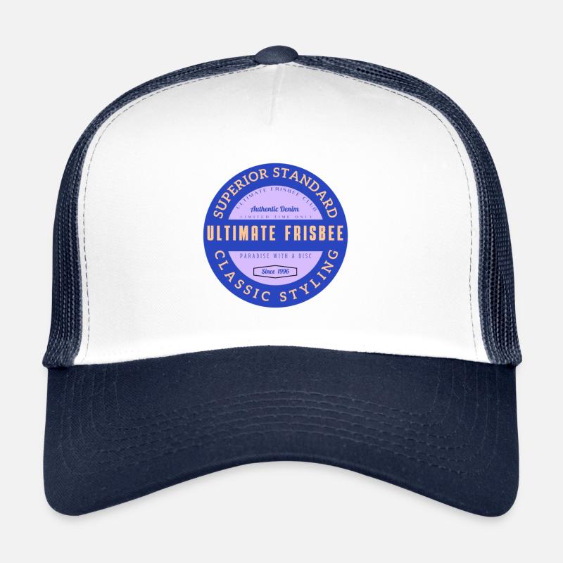 5 ulti authentic - Trucker Cap - white/navy
