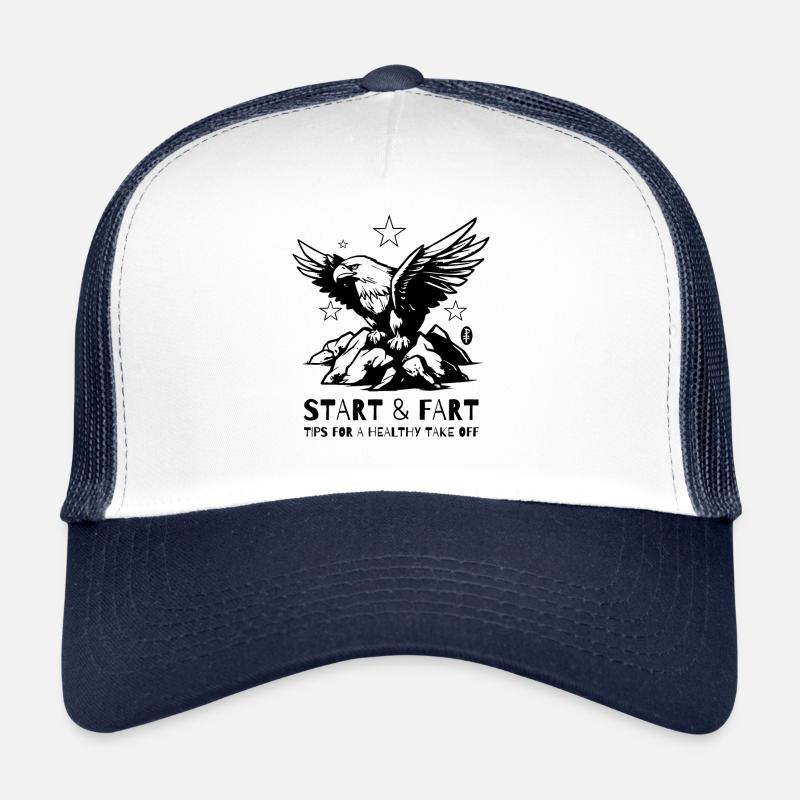 Décollage en vol et décollage en aigle Casquette trucker 