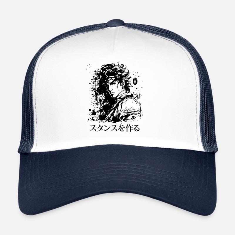 Zeige Haltung: Anime Manga Held Trucker Cap
