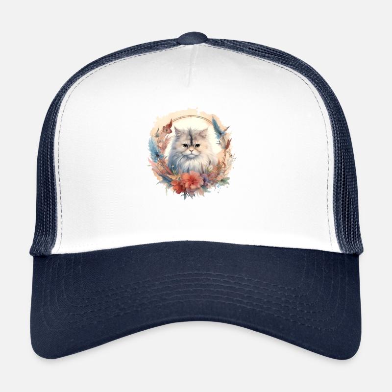 Perserkatze Boho-Stil, Liebeskatzen Trucker Cap