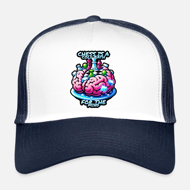 Schach ist ein kaltes Bad für den Geist Trucker Cap