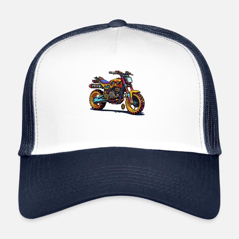 La moto de mes rêves dans le kit de construction Casquette trucker 