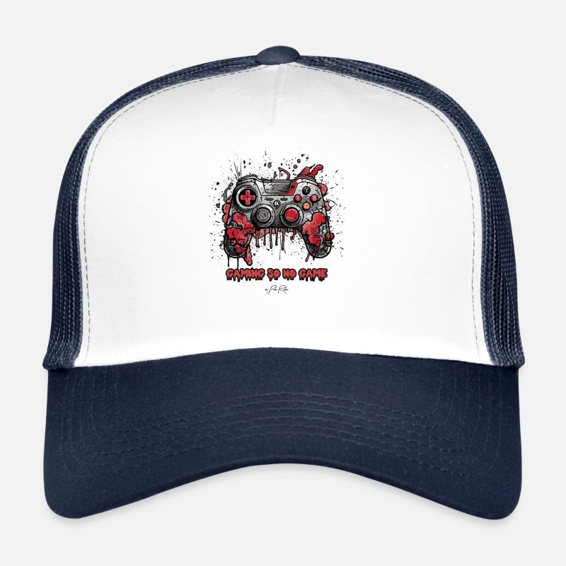 Gaming is no fun, gamers Trucker Cap