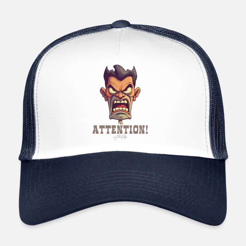 Drill Sergeant Instructor, Attention! Trucker Cap