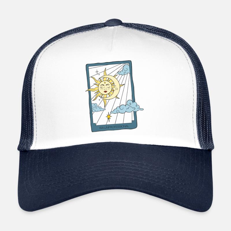 Tarot Sonne Bunt by Isa.unprofessional Trucker Cap