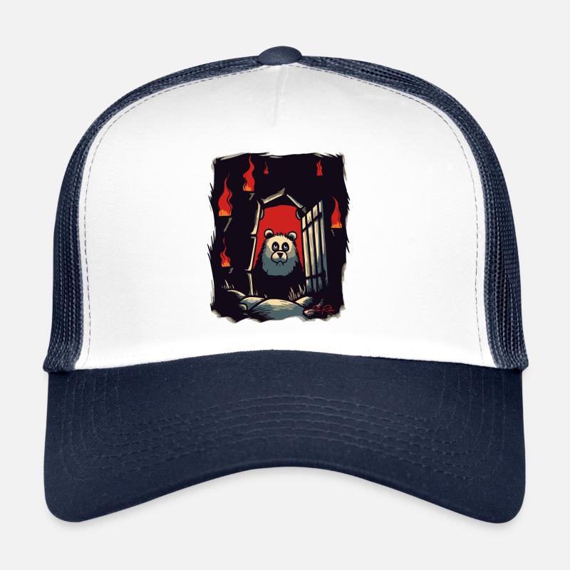 Des journées ennuyeuses dans le donjon : Panda s’ennuie Casquette trucker 