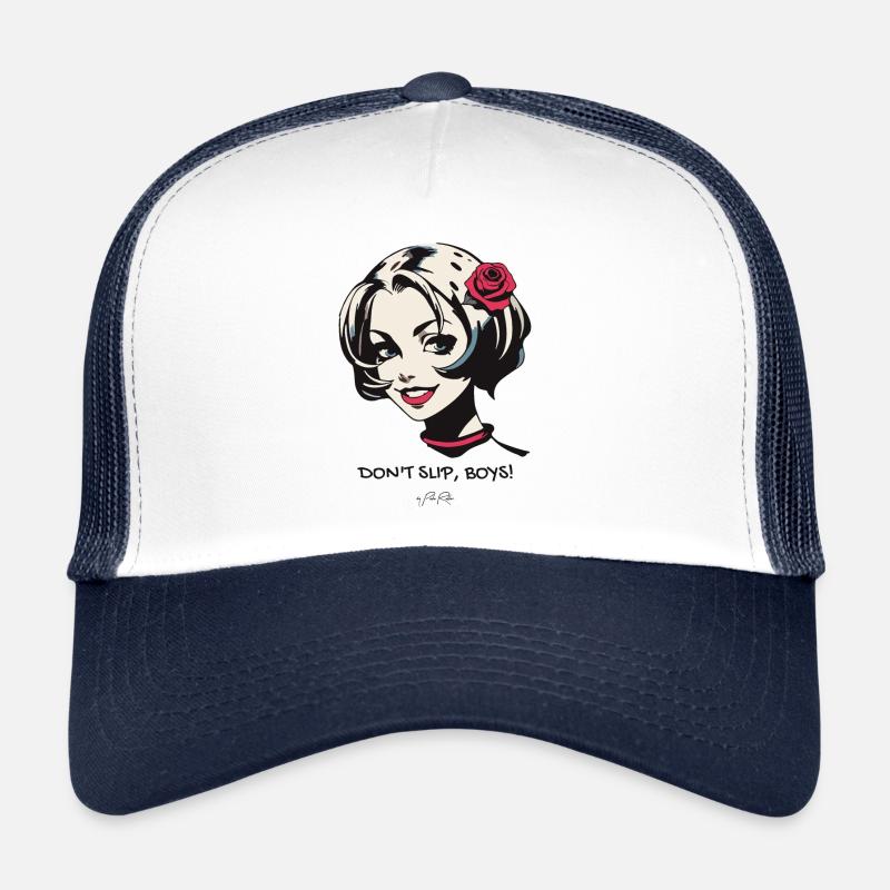 Don't Slip Guys – An Attractive Girl Trucker Cap