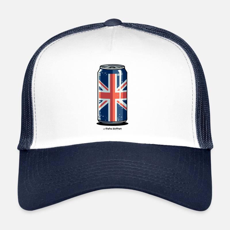 Barry's Box with British Flag Trucker Cap