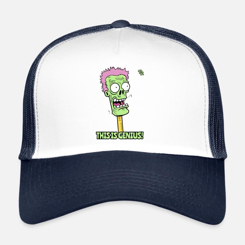 C’est génial : un crayon zombie astucieux Casquette trucker 