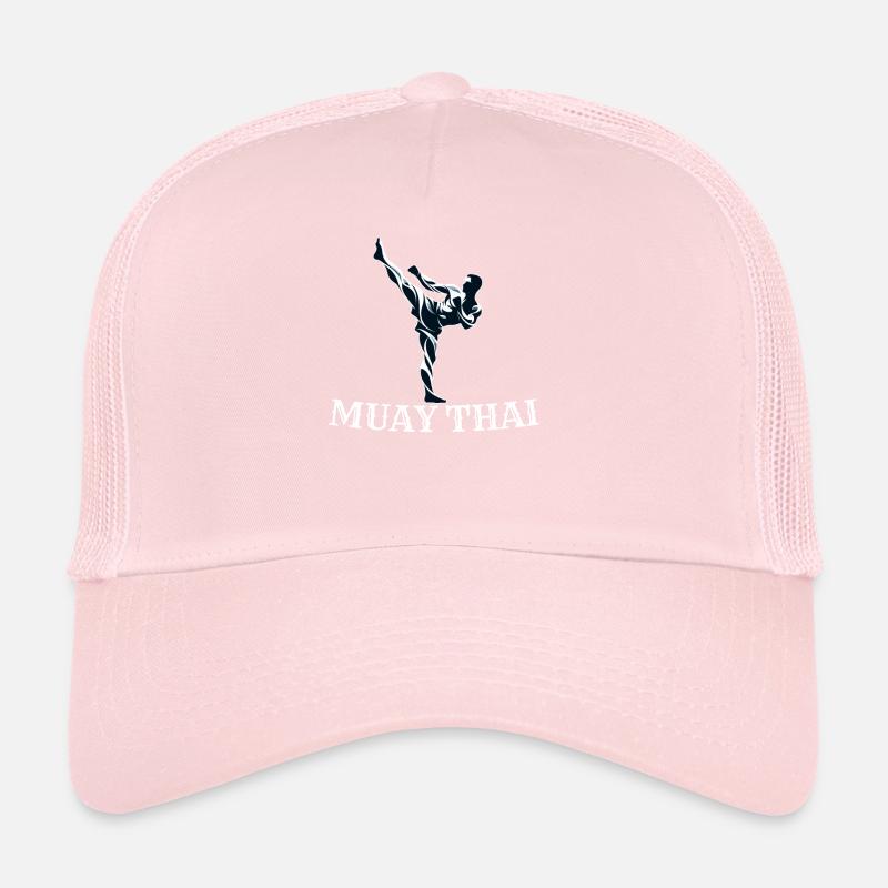 Conception de combattant Muay Thai Casquette trucker 