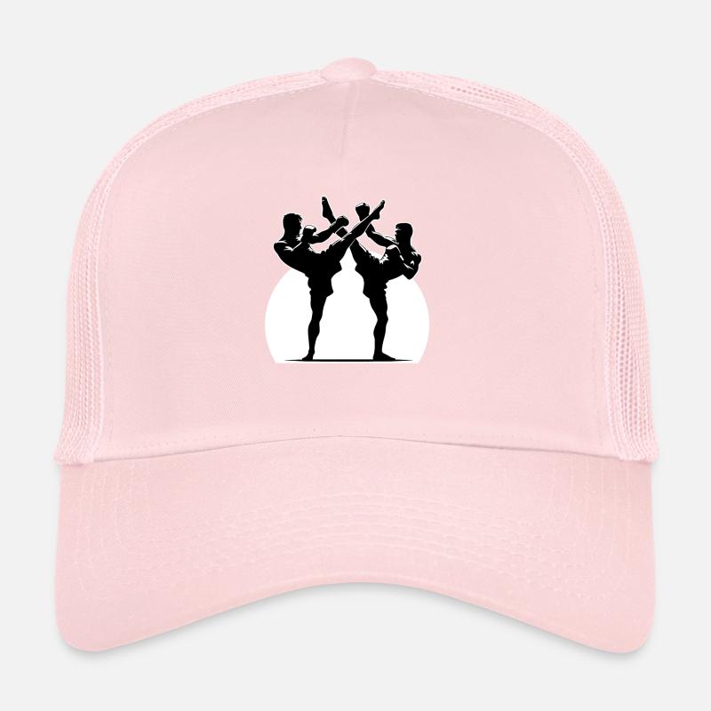 Conception de combattant Muay Thai Casquette trucker 