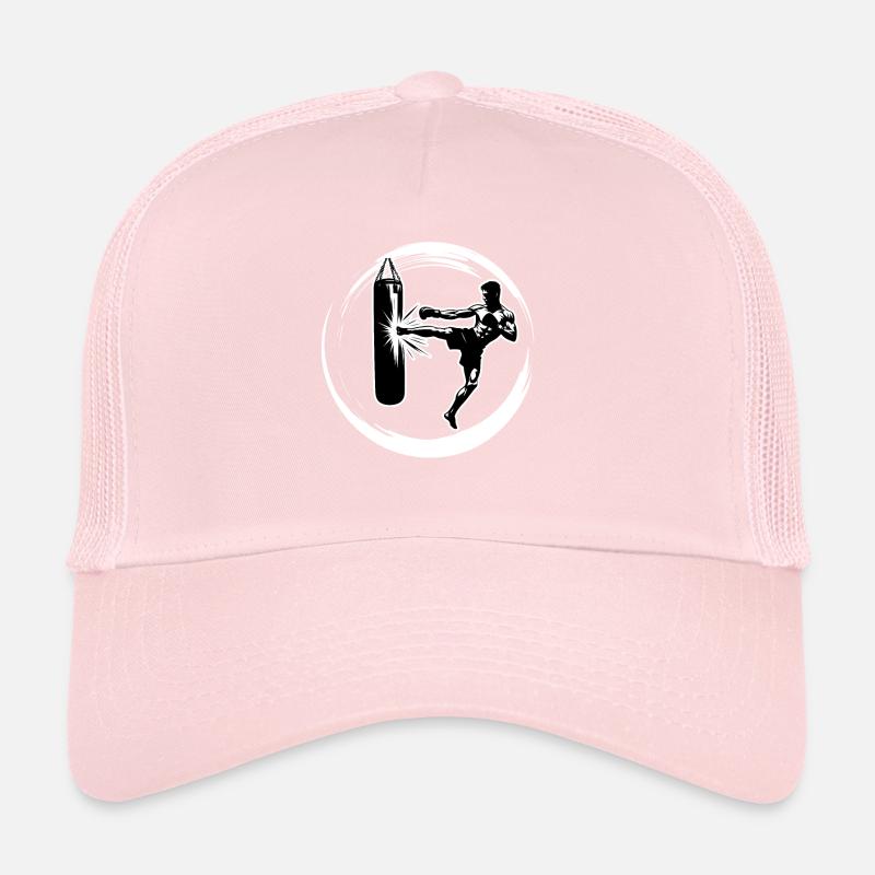 Kickboxing Kick Trucker Cap