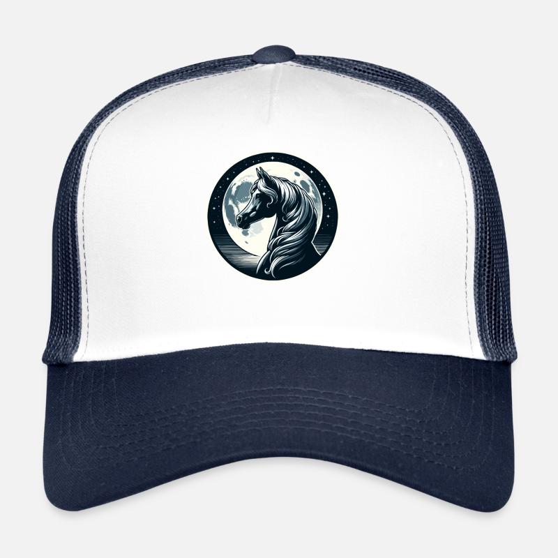 Arabische Pferdekunst Trucker Cap