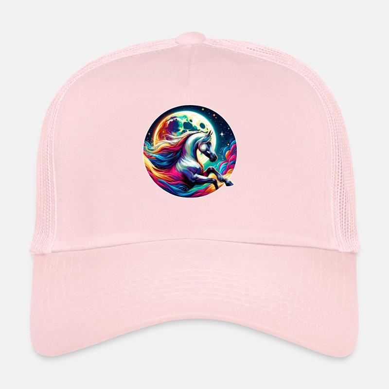 Arabische Pferdekunst Trucker Cap