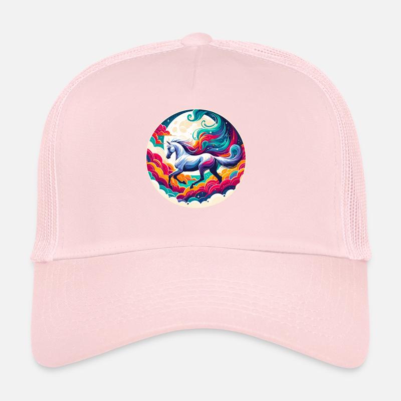 Arabische Pferdekunst Trucker Cap