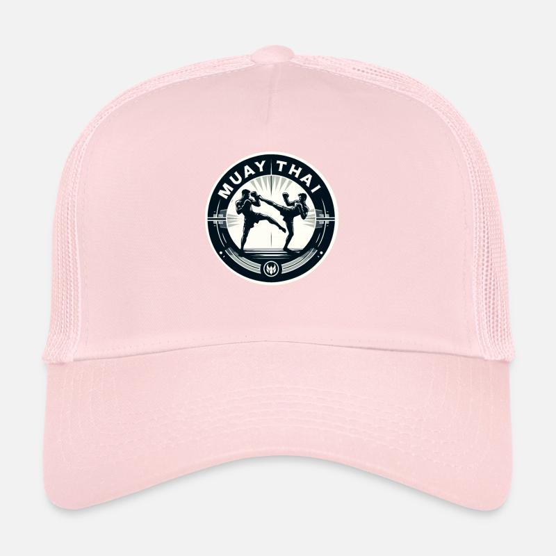 Illustration de Muay Thaï Casquette trucker 