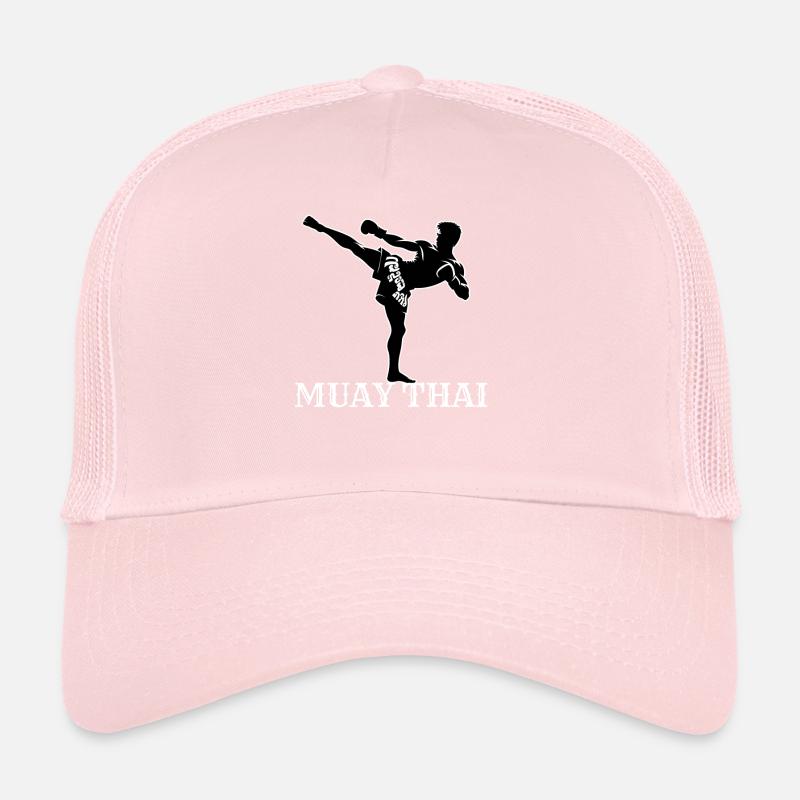 Conception de combattant Muay Thai Casquette trucker 