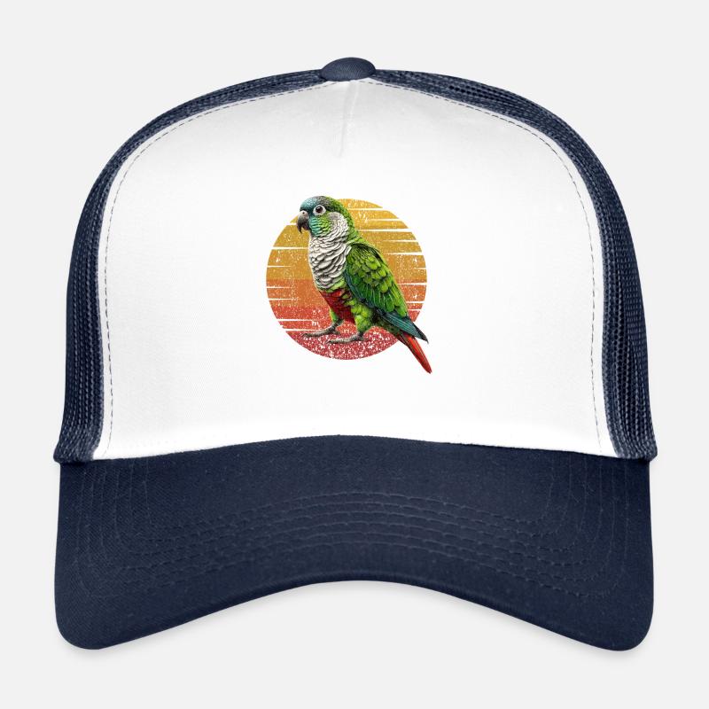 Green Cheeked Conure Funny Conure Parrot Trucker Cap