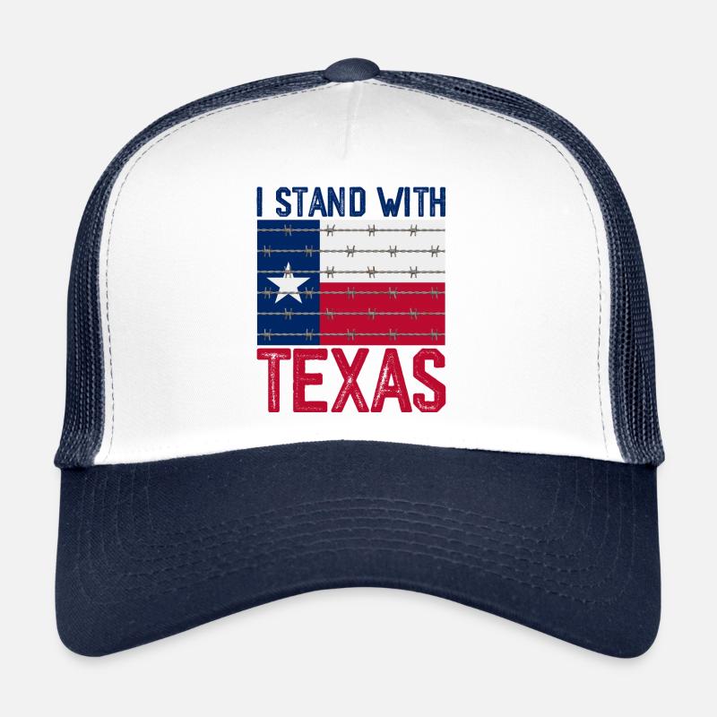I Stand With Texas Trucker Cap