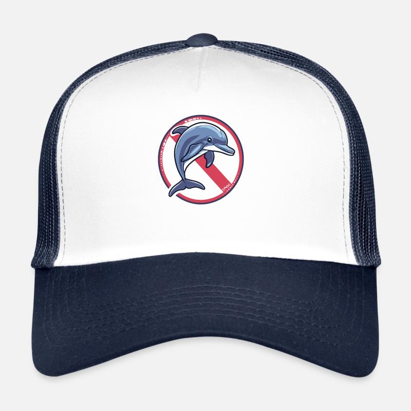 Dauphins interdits : Dauphin Casquette trucker 