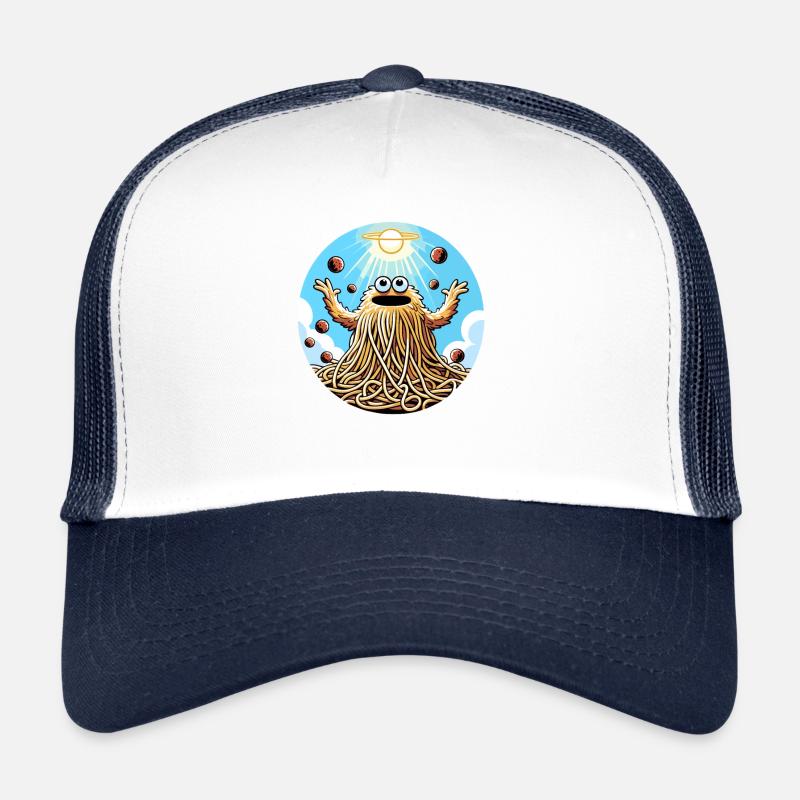 Lustiges Atheist Fliegende Spaghettimonster Trucker Cap