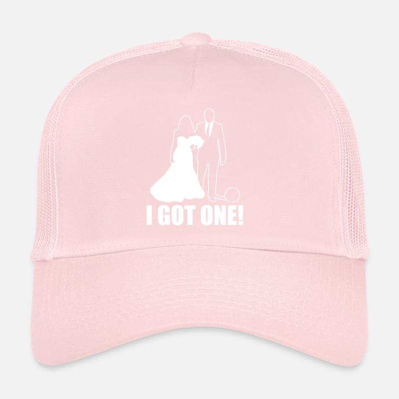 I Got One Bride Engagement Humor Tee Trucker Cap