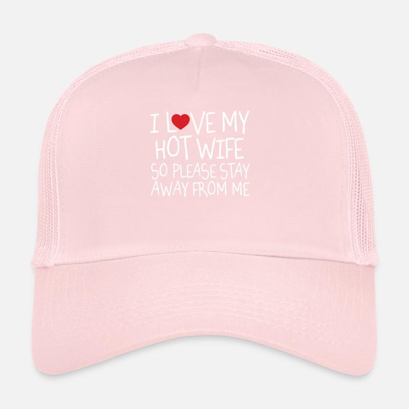 Devoted Husband Funny Relationship Apparel Trucker Cap