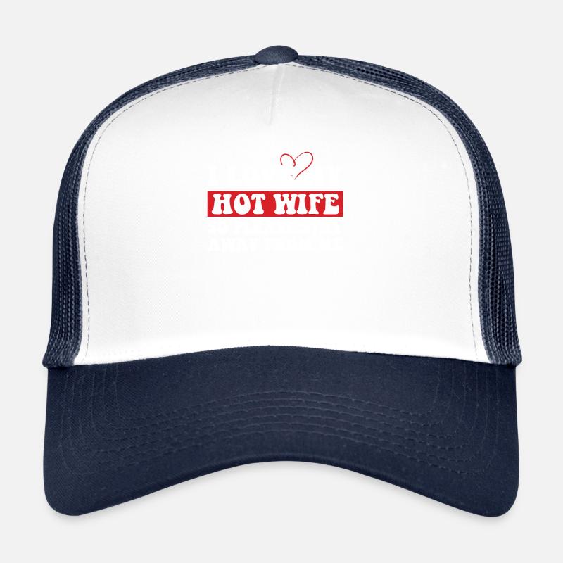 Dévoué mari drôle relation vêtements Casquette trucker 