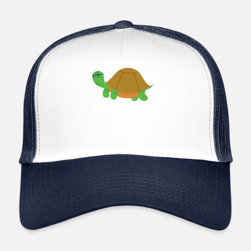 Chill Toad Relaxation & Humour Design Casquette trucker 