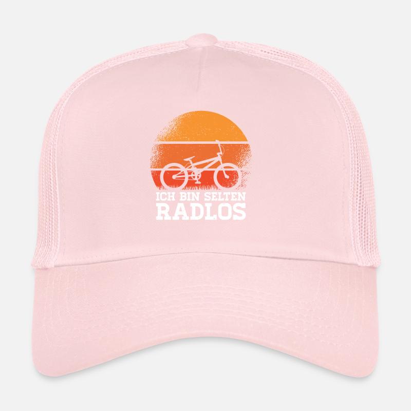 Bicycle Humor Rare Wheelless Design Trucker Cap