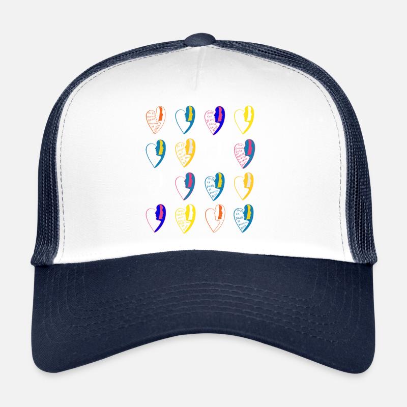 Imprimé numéro19. Casquette trucker 