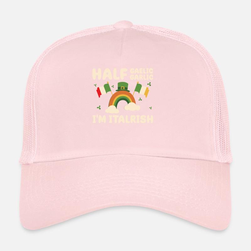 Irish-Italian St. Patrick's Day t-shirt Trucker Cap
